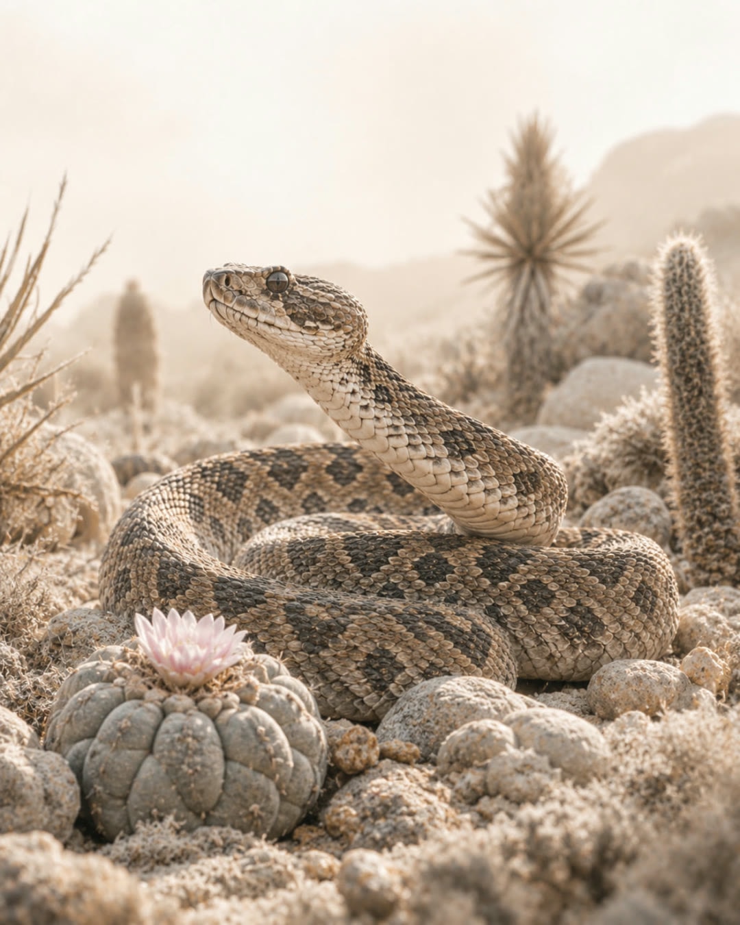 La floración del híkuri en el desierto de Wirikuta